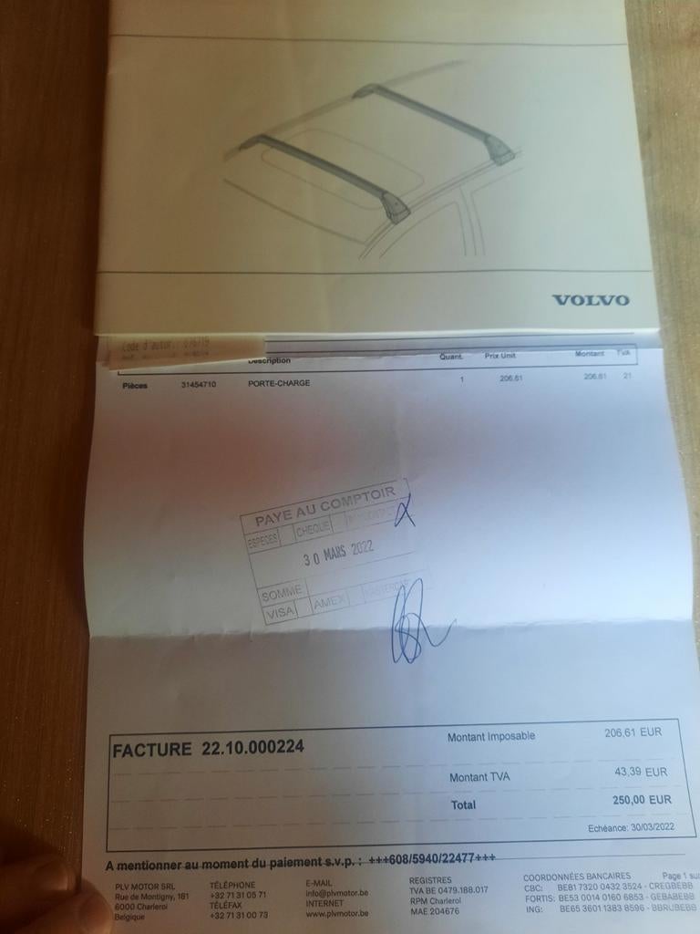 Barres de toit Volvo S60, Ophalen, Zo goed als nieuw