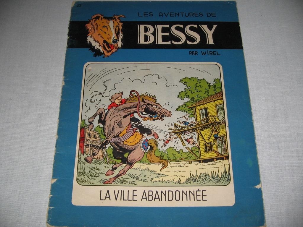 Bessy n23 : La Ville abandonnée, Willy Vandersteen, Une BD, Utilisé, Envoi