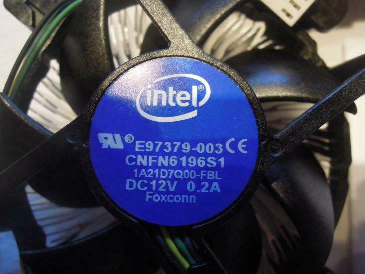 koelventilator  Intel Foxconn, Ophalen of Verzenden, Nieuw