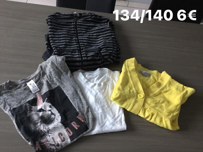 Meisjes kleding pakket 134/140, Ophalen of Verzenden