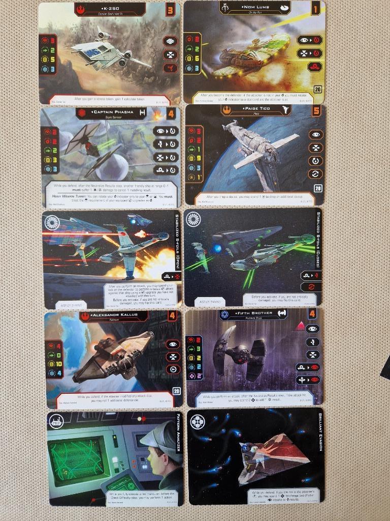 Star Wars X-Wing Miniatures set promo 2020 Season 1 V2 carte, Collections, Enlèvement ou Envoi, Neuf, Jeu