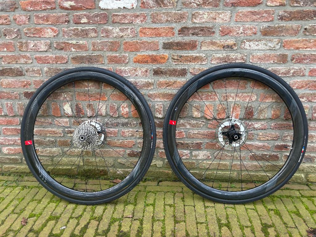 Fulcrum Wind 40 DB carbon wielen, Fietsen en Brommers, Fietsonderdelen, Ophalen, Zo goed als nieuw, Wiel, Fulcrum