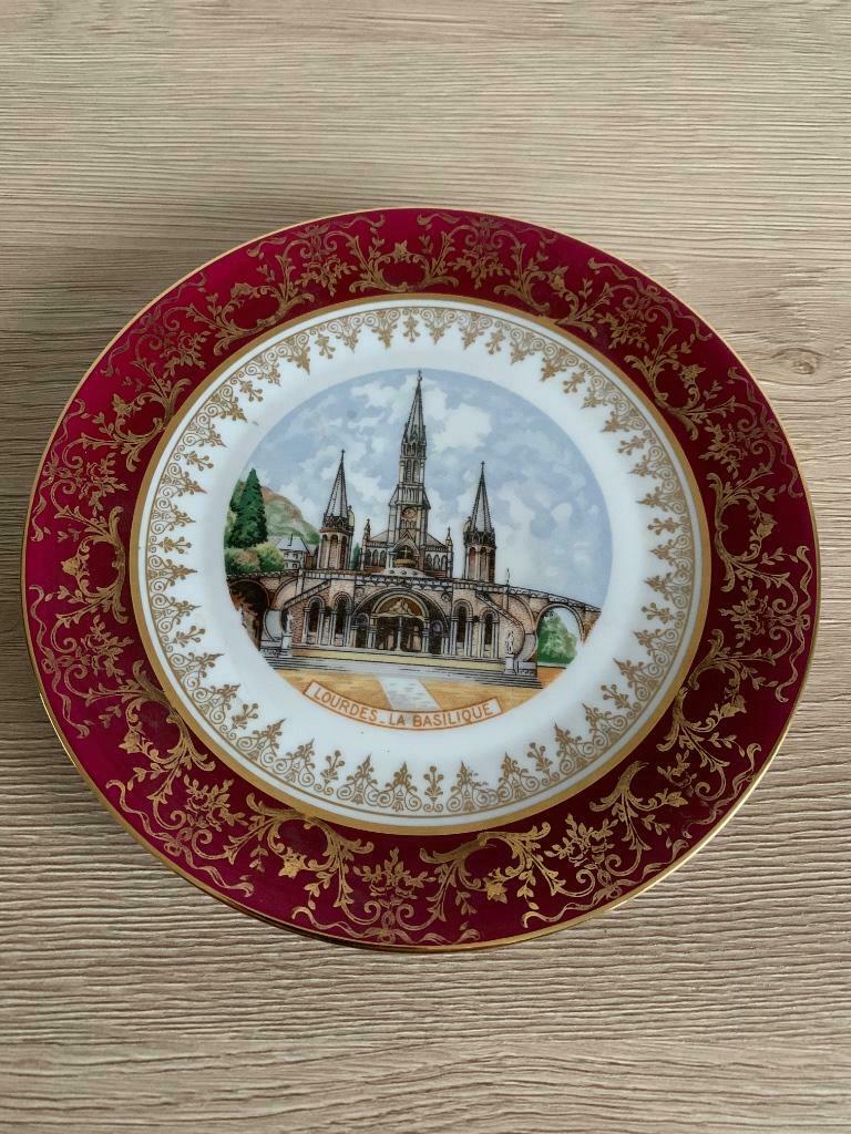 Limoges bord Lourdes, Antiek en Kunst, Ophalen