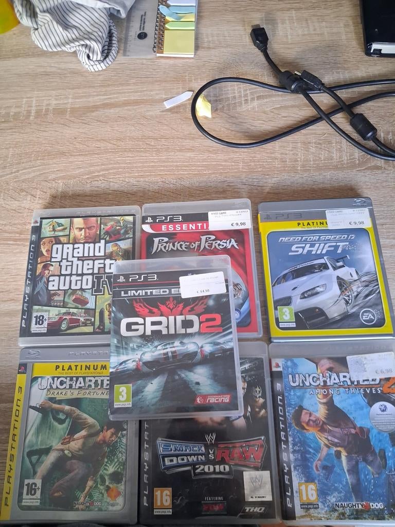 Playstation 3 games, Enlèvement