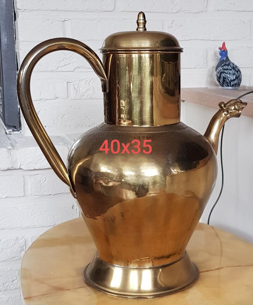 carafe/cruche en cuivre, Enlèvement