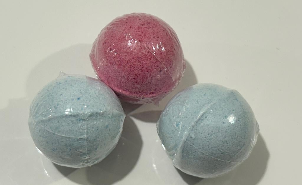 3 badbruisballen, Bijoux, Sacs & Beauté, Enlèvement ou Envoi, Neuf, Baignoire & Douche