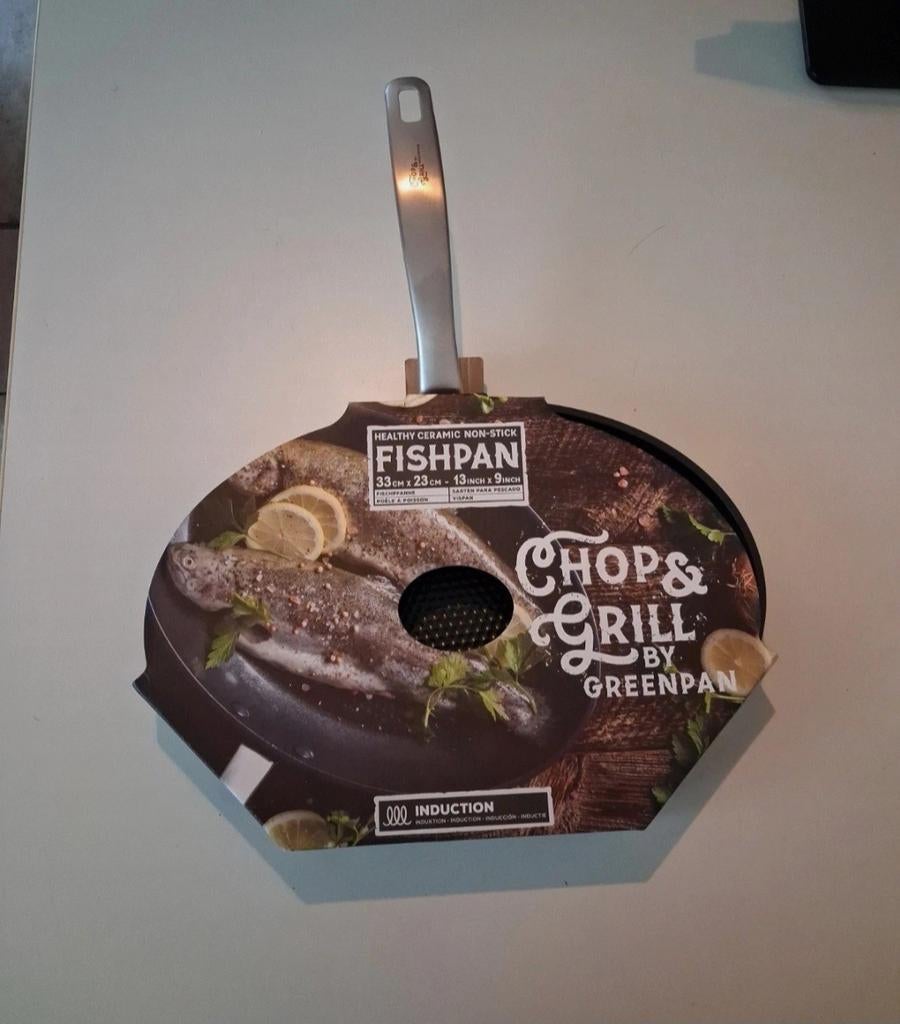 Poêle ovale pour poisson, Ophalen, Ovaal