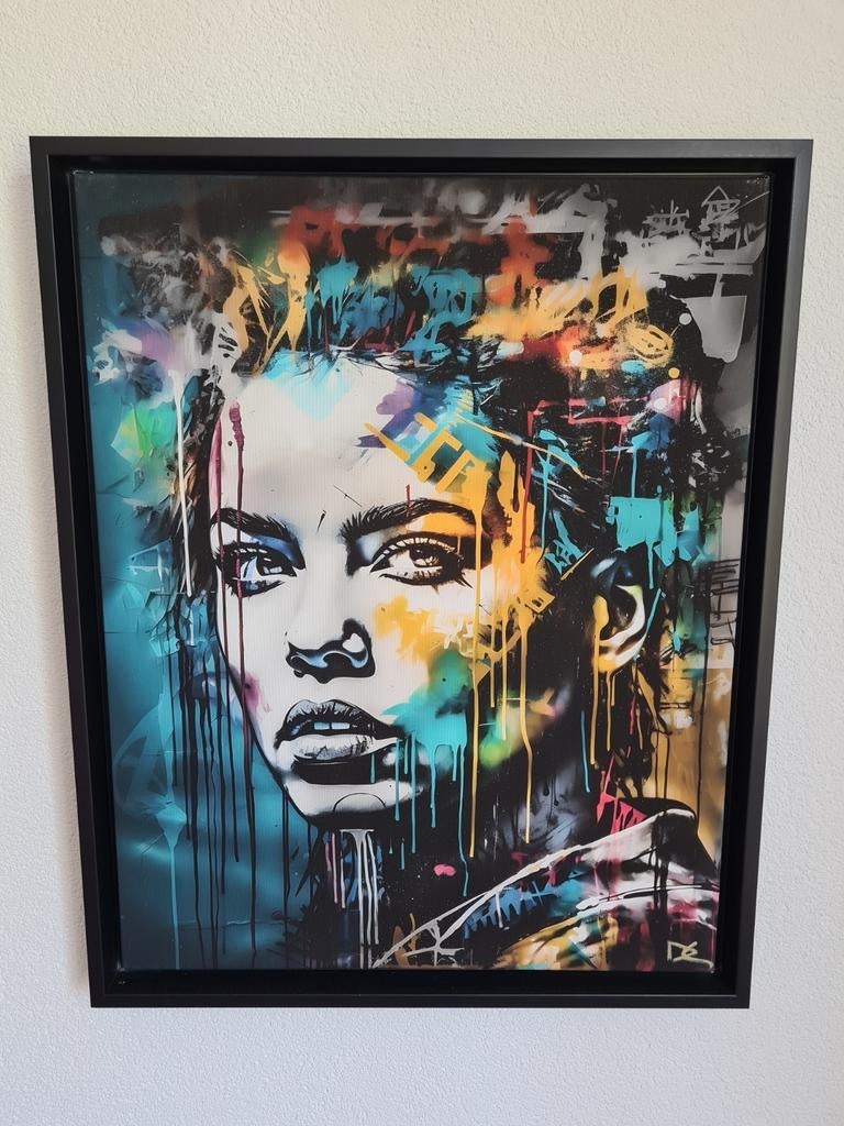 Popart, kunst, wanddecoratie, Dine Shanima, Antiek en Kunst, Ophalen of Verzenden