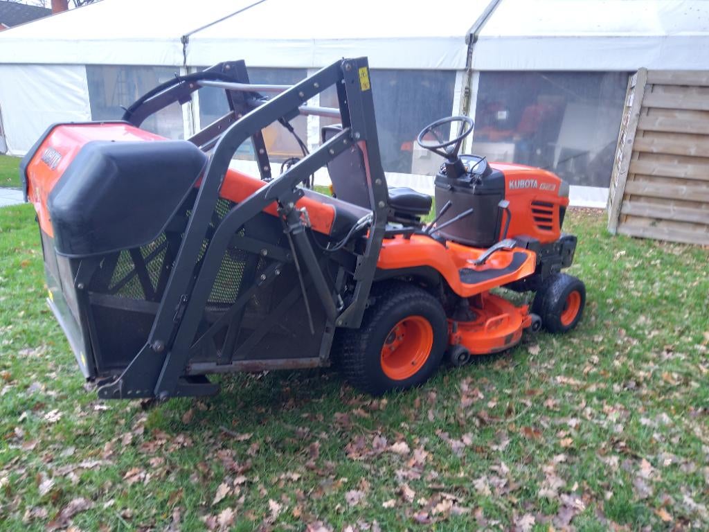 Tracteur Kubota, Bac de ramassage, 120 cm ou plus, Enlèvement, Utilisé