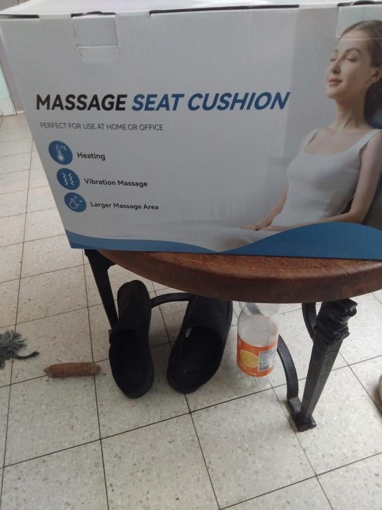 Massage kussen moet dringend weg, Ophalen