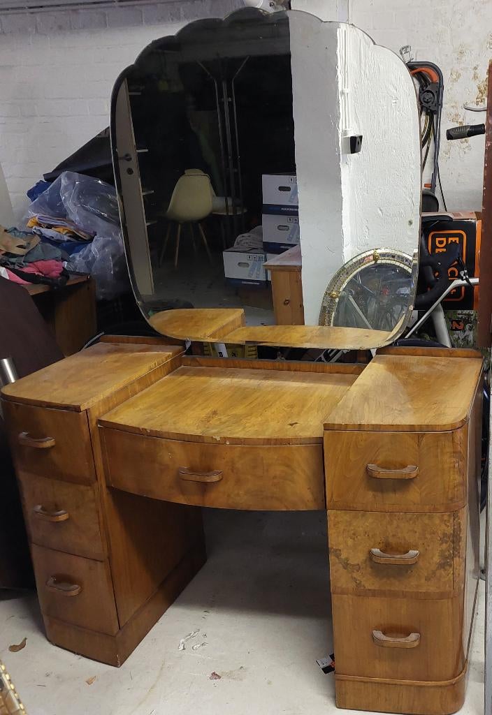 Art Deco Spiegelkast, Antiek en Kunst, Ophalen