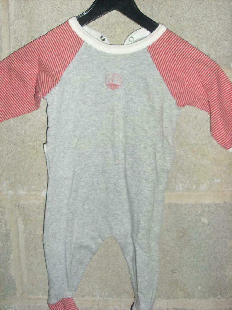 petit bateau pyjama/ romper maat 62, Kinderen en Baby's, Nacht- of Onderkleding, Gebruikt, Jongetje of Meisje, Ophalen of Verzenden