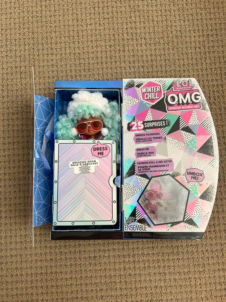 LOL pop ICE GIRL, Kinderen en Baby's, Speelgoed | Poppen, Ophalen, Zo goed als nieuw