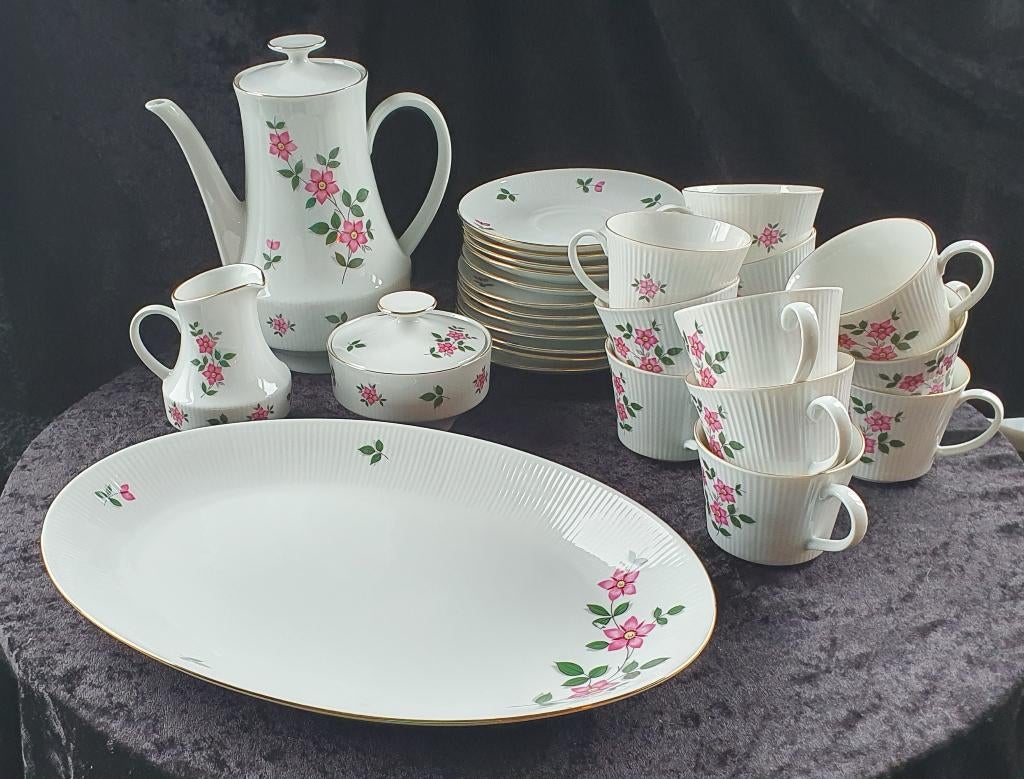 Vintage koffieservies, Enlèvement