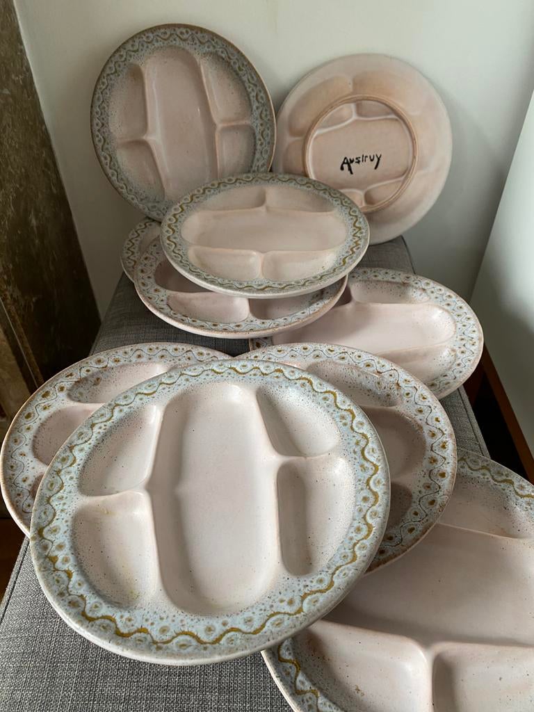Assiettes Jean Austruy Vallauris, Enlèvement