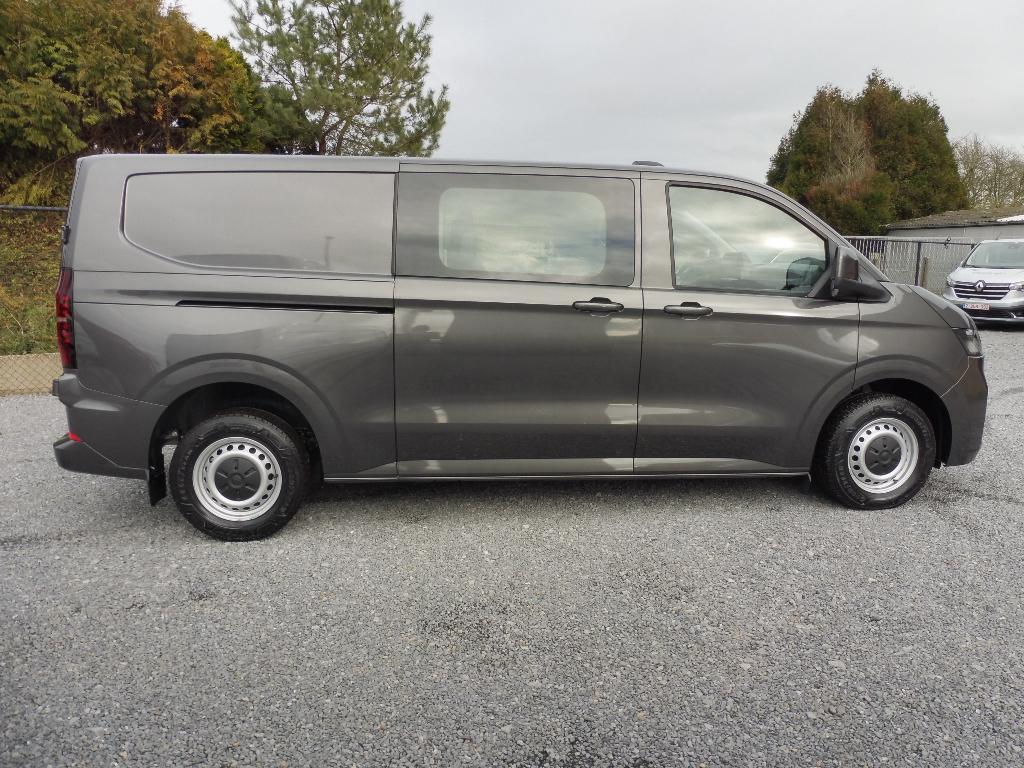 Vw T7 Transporter2.0TDI-L2-Dubbelcabine-DSG-170p, Auto's, Automaat, 4 cilinders, Bruin, Volkswagen