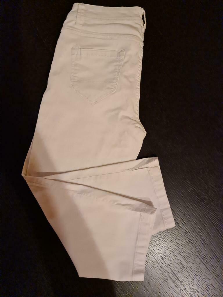 Pantalon corsaire jeans blanc taille 36, Enlèvement ou Envoi, Blanc
