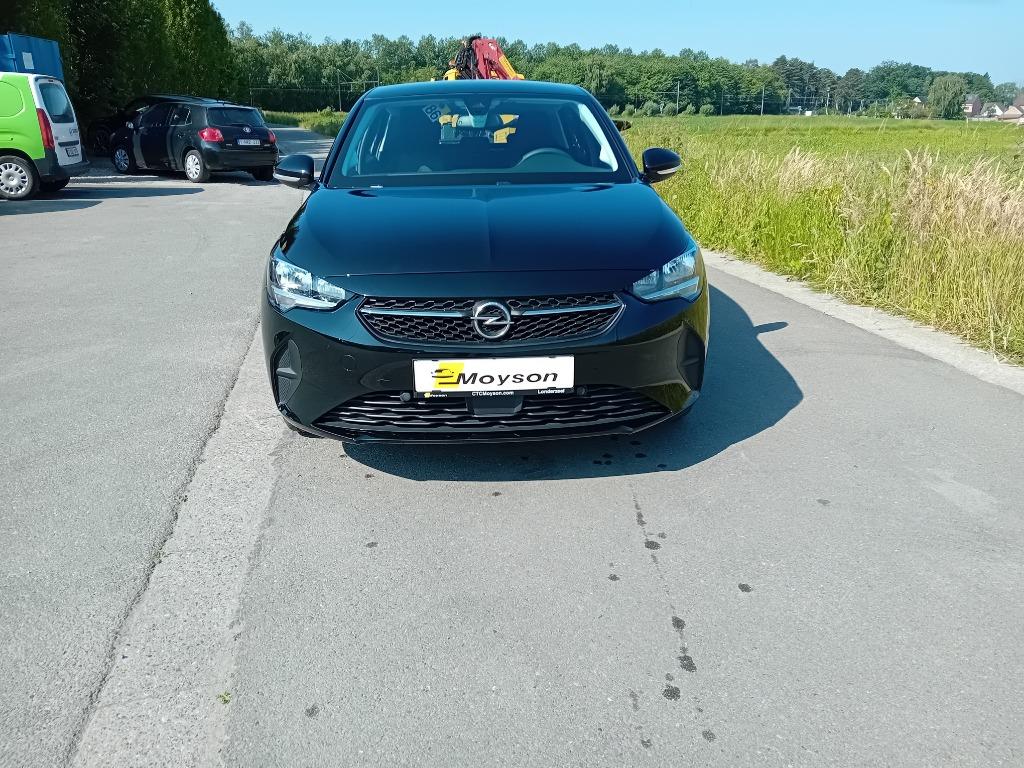 Opel Corsa Electrisch, Auto's, Zwart, Parkeersensor, Zwart, 5 deurs