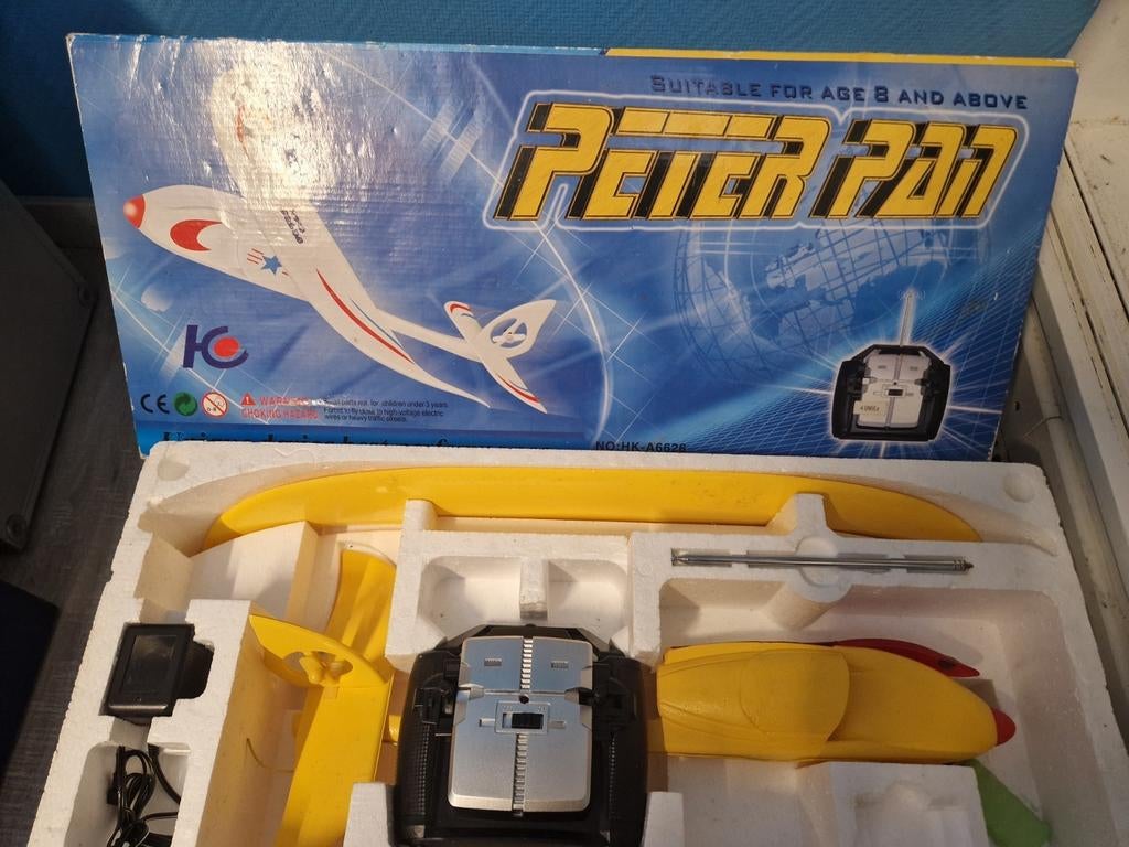 Modélisme avion Peter Pan, Enlèvement ou Envoi