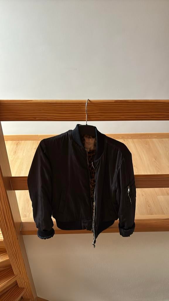 Zwarte winterjas vrouw, Kleding | Dames, Jassen | Winter, Ophalen of Verzenden, Gedragen, Maat 34 (XS) of kleiner