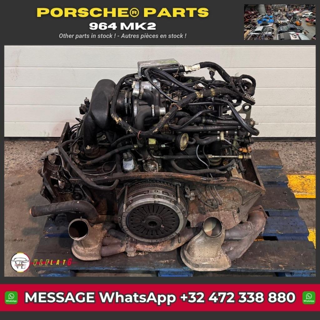 Porsche 964 MK2-motor compleet met harnassen + dozen, Ophalen, Gebruikt, Porsche