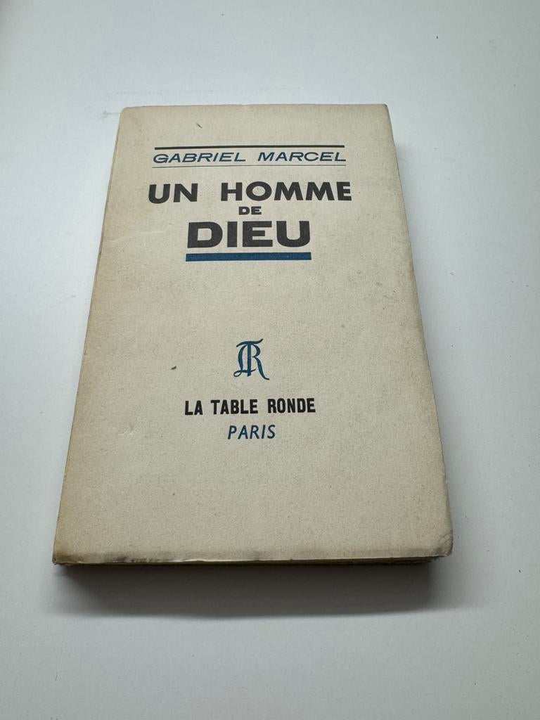 ZELDZAME Gabriel Marcel Een man van God 1950, Ophalen of Verzenden