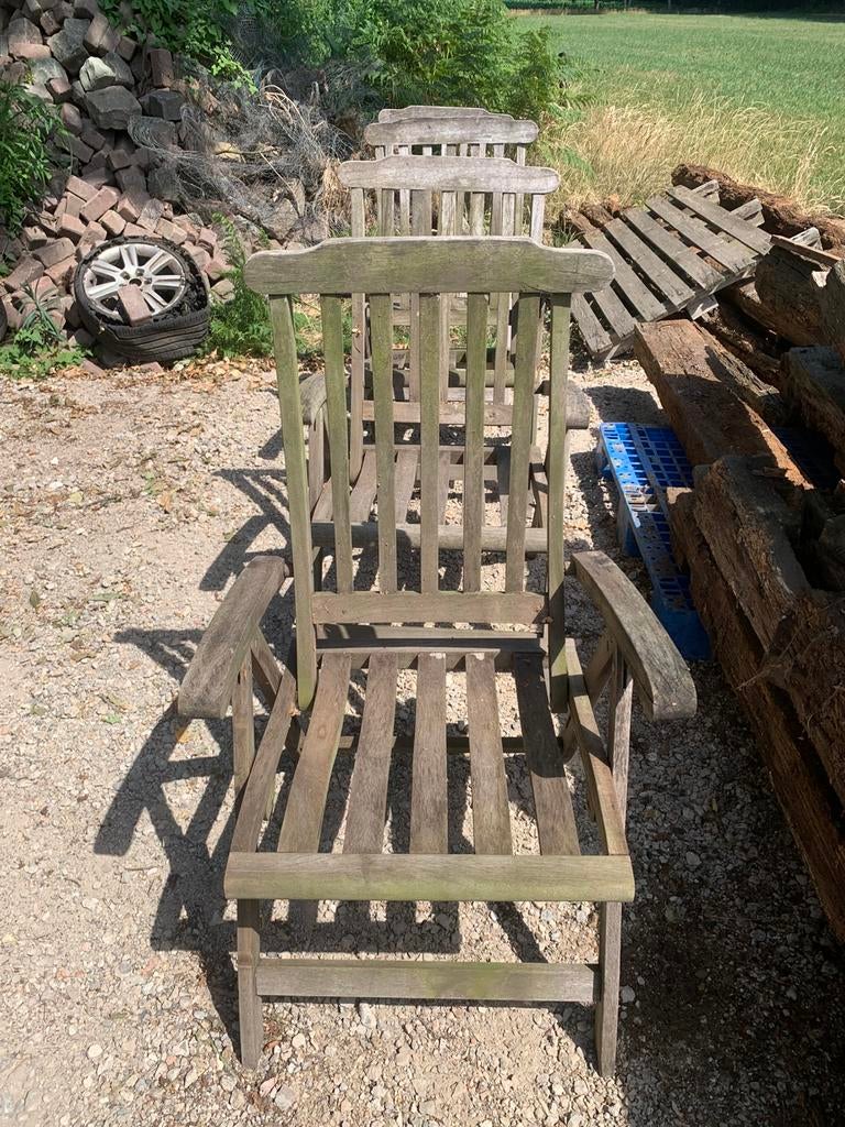 Hardhouten tuinstoelen, Tuin en Terras, Tuinstoelen, Ophalen