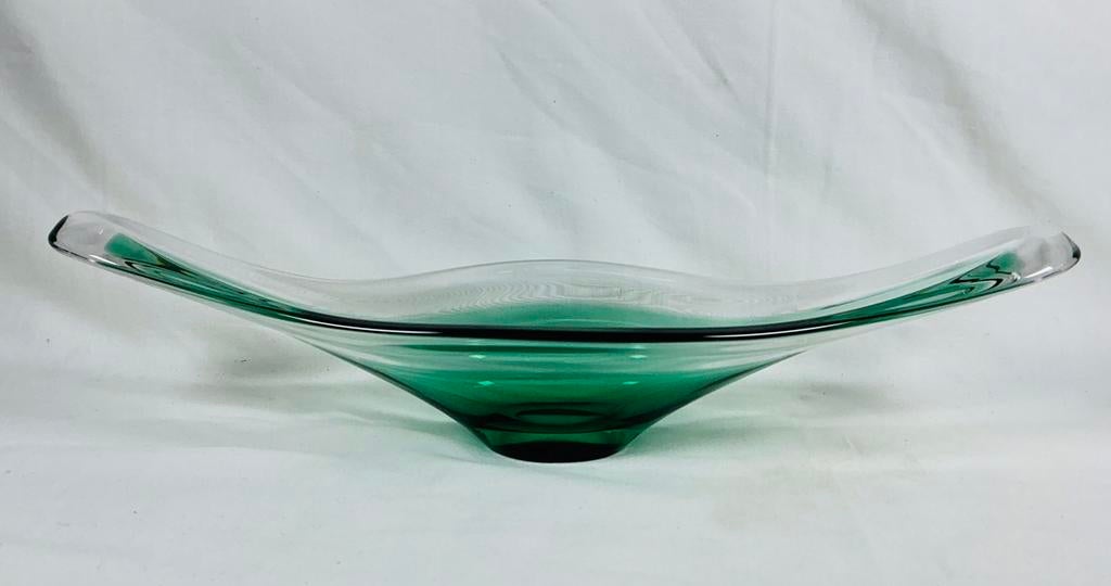 BAYEL France Bol en verre d'été au design vintage vide-poche, Antiquités & Art, Enlèvement ou Envoi