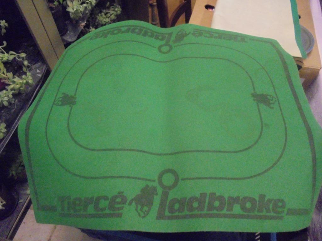 kaartmat - Tiercé Ladbroke, Ophalen of Verzenden, Gebruikt