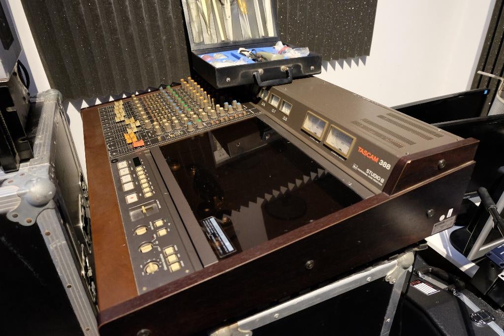 TASCAM 388  ANALOG 8 TRACK MIXER RECORDER, TV, Hi-fi & Vidéo, Enlèvement ou Envoi, Utilisé, Audio