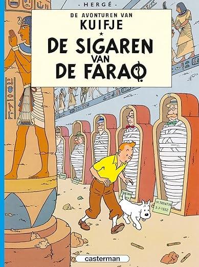 Strip Kuifje: De sigaren van de farao, Livres, Une BD, Enlèvement ou Envoi, Utilisé, Herge