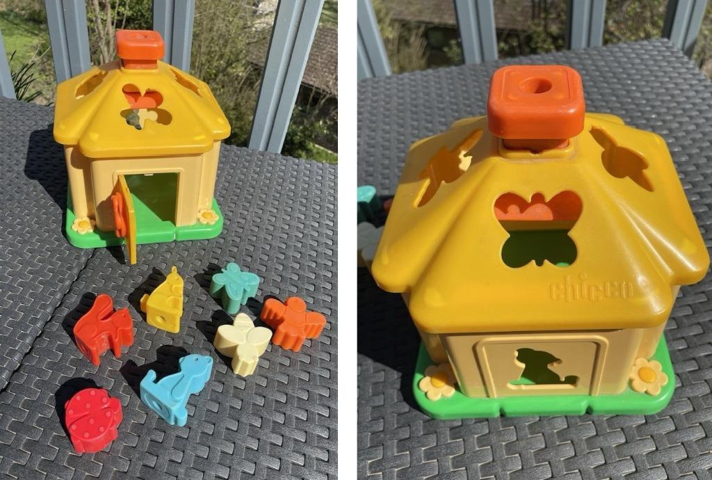 Chicco - Maison des formes (complet- années 80) - collection, Enfants & Bébés, Enlèvement, Utilisé, Découverte