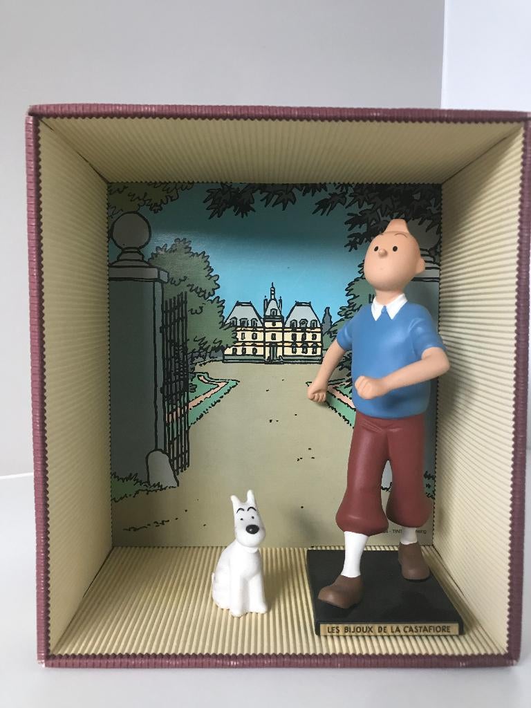 Tintin Leblon-Delienne - Les bijoux de la Castafiore, Collections, Enlèvement ou Envoi, Tintin, Comme neuf, Statue ou Figurine