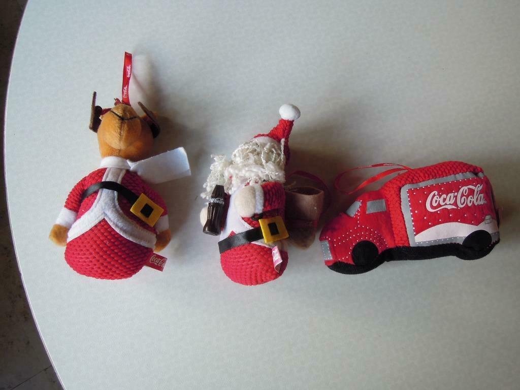 Collector Coca-Cola peluche Noël cintres H14cm, Collections, Enlèvement ou Envoi, Comme neuf, Autres types