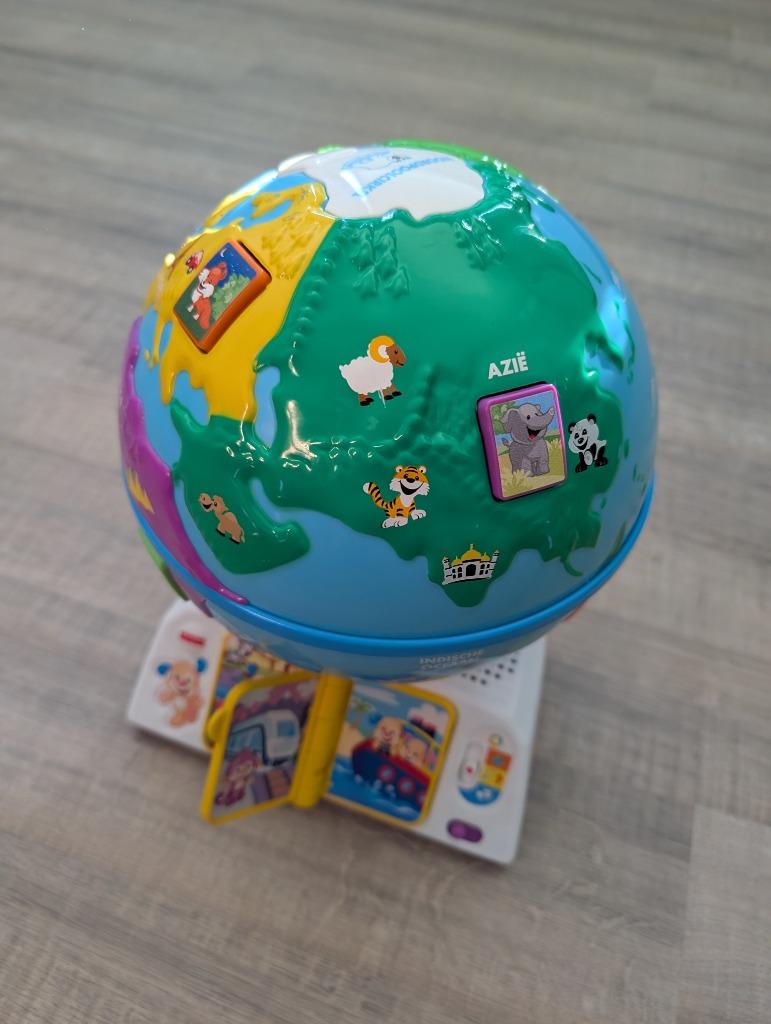 Fisher Price Wereldbol, Ophalen, Gebruikt, Overige typen, Met geluid