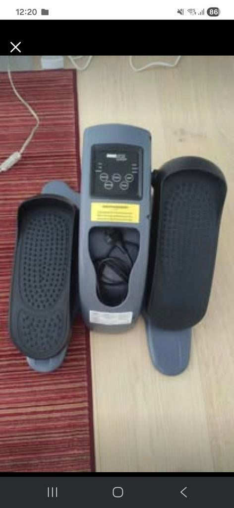 ELLIPTISCHE VIBROLEGS met verzegelde doos, Sport en Fitness, Ophalen of Verzenden, Zo goed als nieuw, Benen, Stepbank