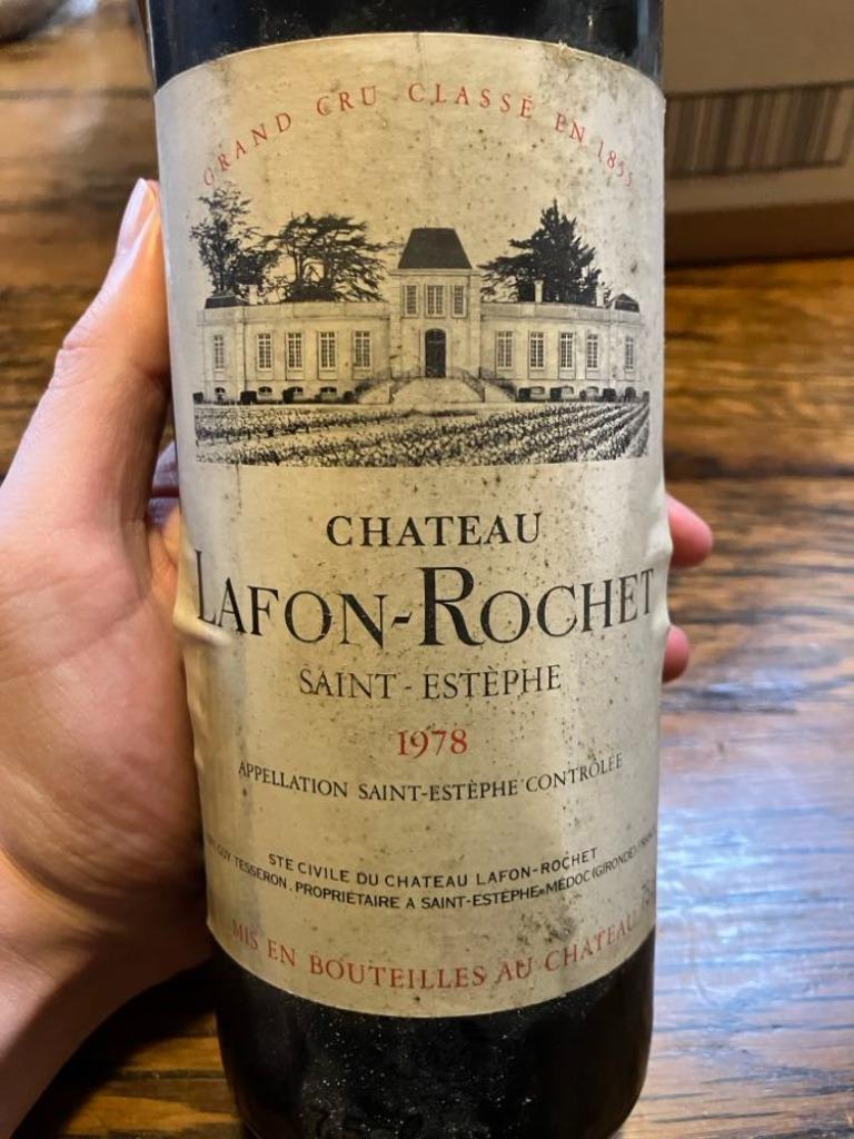 Chateau Lafon-Rochet Saint-Estephe 1978, Verzamelen, Ophalen, Frankrijk, Nieuw, Rode wijn