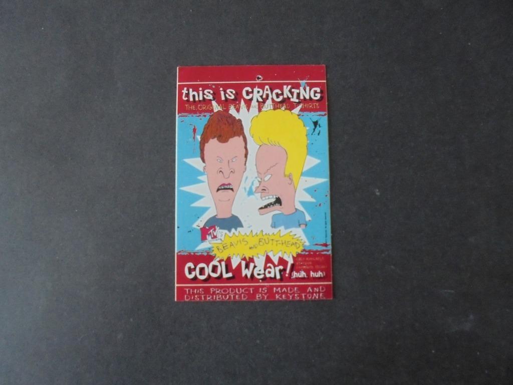sticker Beavis and Butt-Head - cool wear, Verzenden, Nieuw, Strip of Tekenfilm