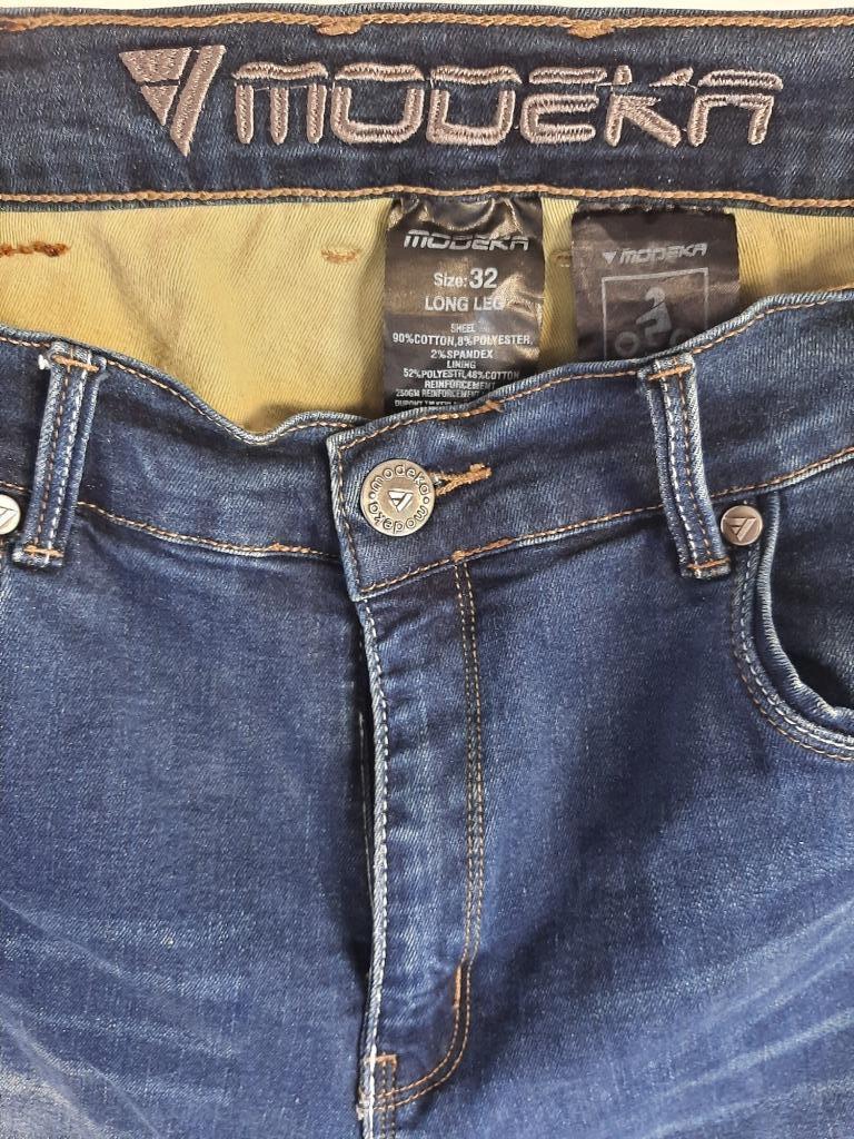 Pantalon jeans moto Modeka T.32 long, Enlèvement ou Envoi, Pantalon | textile, MODEKA, Neuf, sans ticket