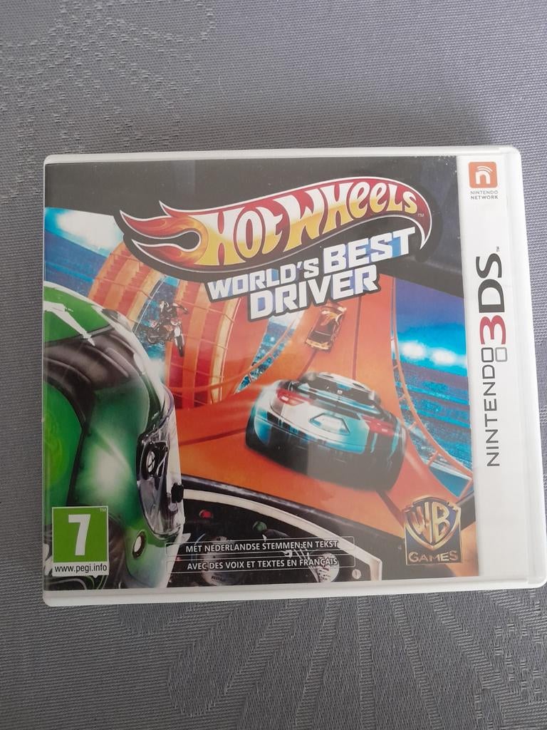 Hotweels worlds best driver Nitendo 3DS, Enlèvement ou Envoi, 1 joueur, À partir de 7 ans, Comme neuf