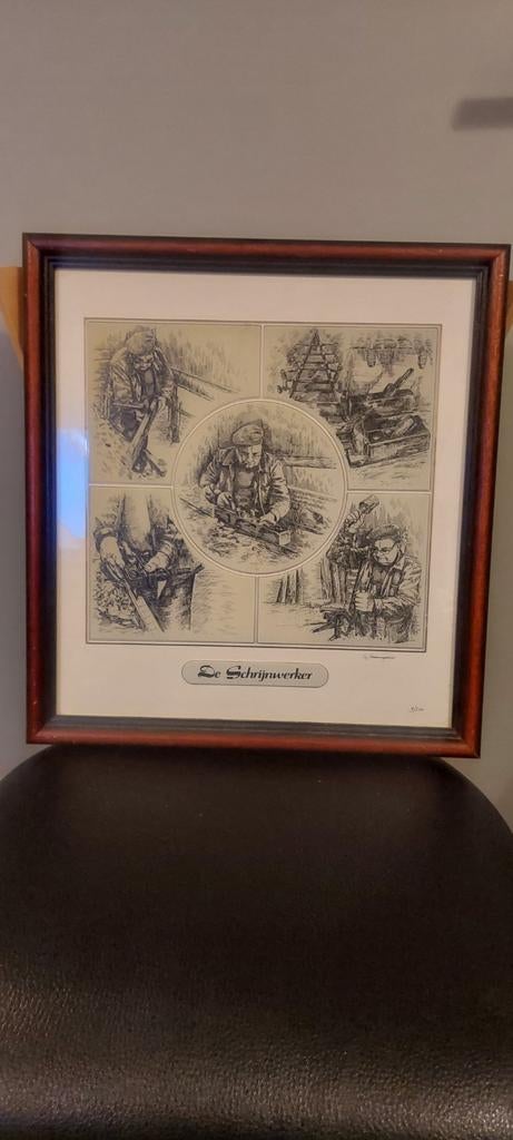 Glasgravure G.Swaenepoel, Antiek en Kunst, Ophalen