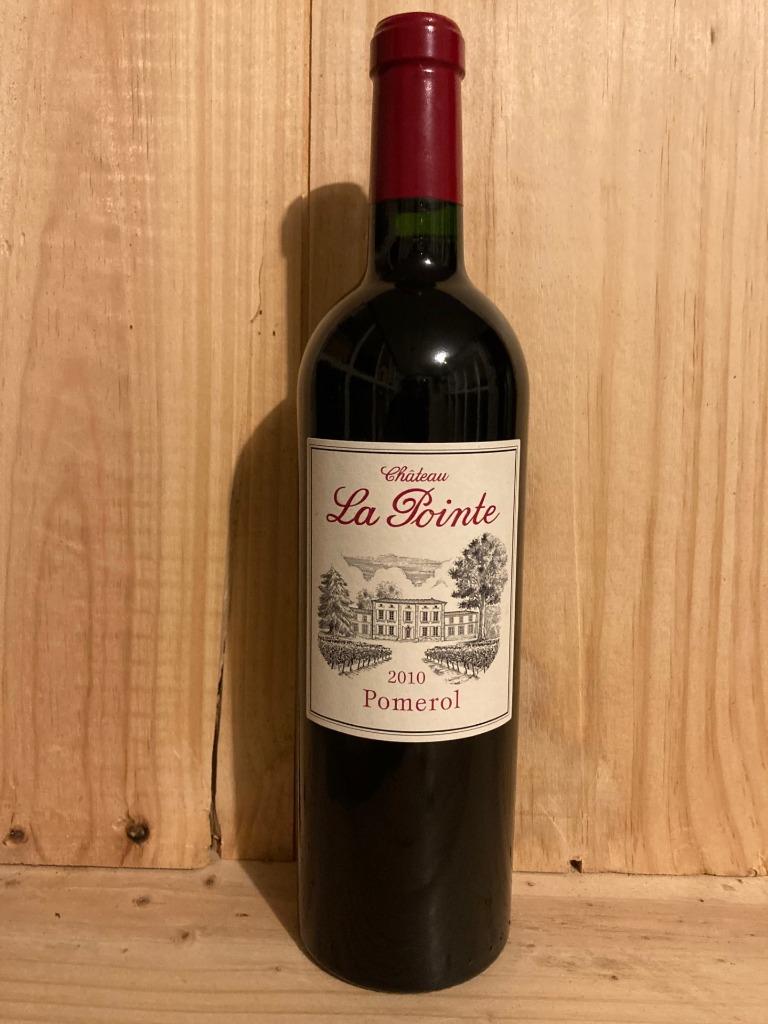EXCLUSIF - 8 bouteilles de Ch. La Pointe 2010 - 500€, Neuf, Pleine, Enlèvement, Vin rouge