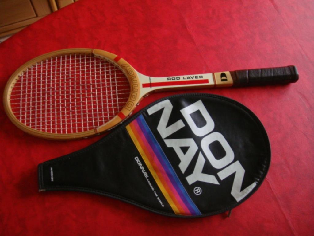 Raquette de tennis Donnay: Rod Laver. Vintage. N 2, Enlèvement ou Envoi, Utilisé, Raquette, Autres marques