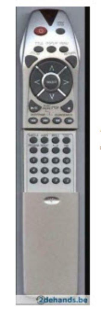 Afstandsbediening voor VESTEL SEG DUAL DVD spelers, Ophalen of Verzenden, Nieuw, Origineel, Dvd