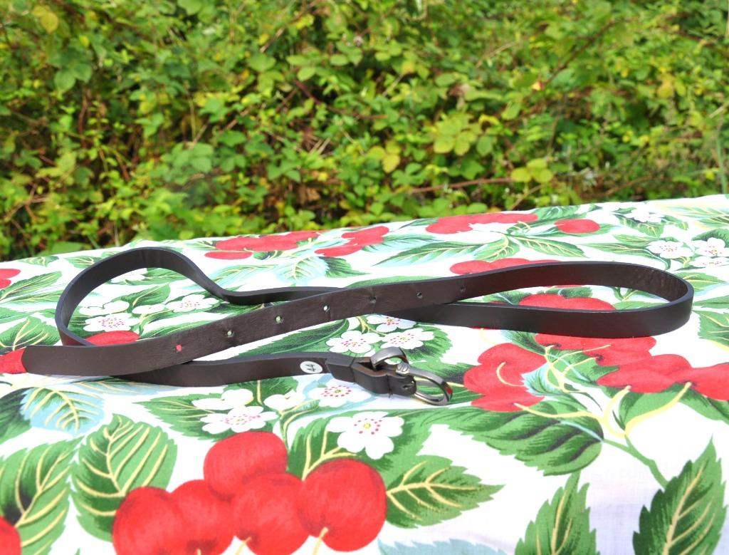 fine ceinture cuir brun  taille 44, Cuir véritable, Enlèvement ou Envoi, Comme neuf, Brun