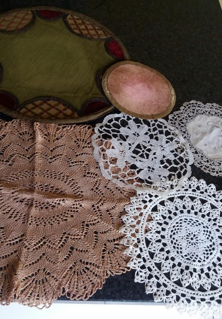 kanten + retro napjes, Ophalen of Verzenden