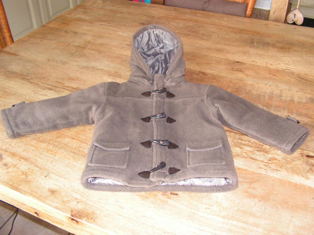 Winterjasje - mantel JBC donkerbruin maat 86, Enfants & Bébés, Vêtements de bébé | Taille 86, Enlèvement ou Envoi, Utilisé, JBC