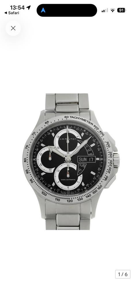 Montre Hamilton H64616131, Enlèvement ou Envoi, Comme neuf