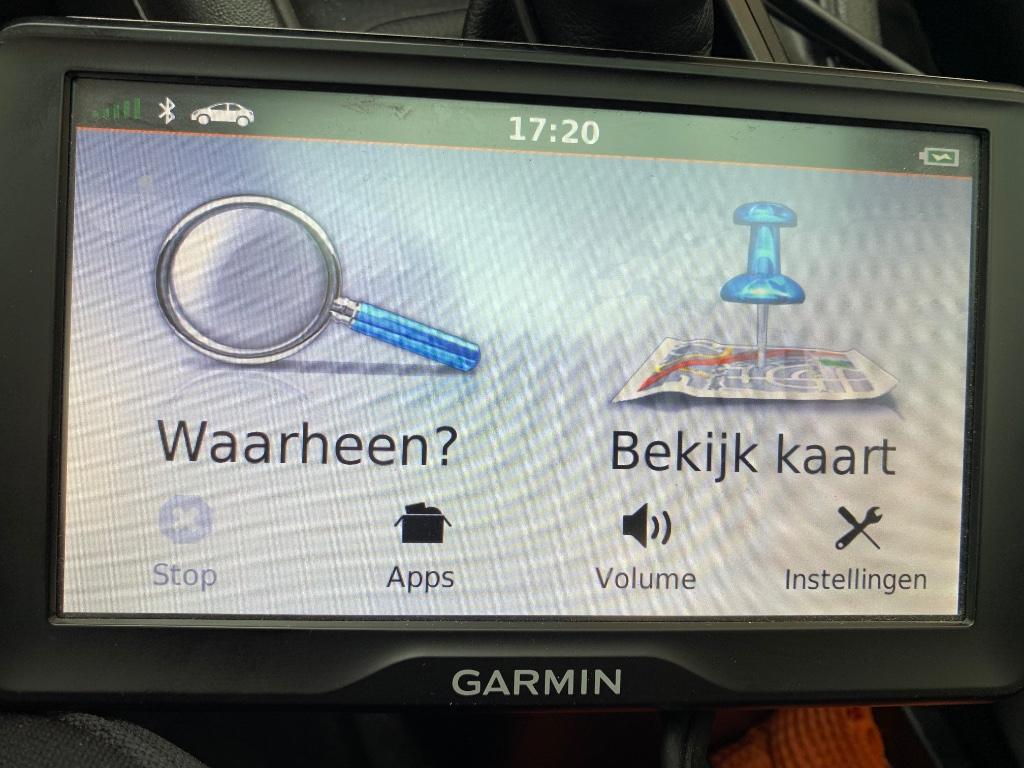 Gps Garmin camper 760, Ophalen