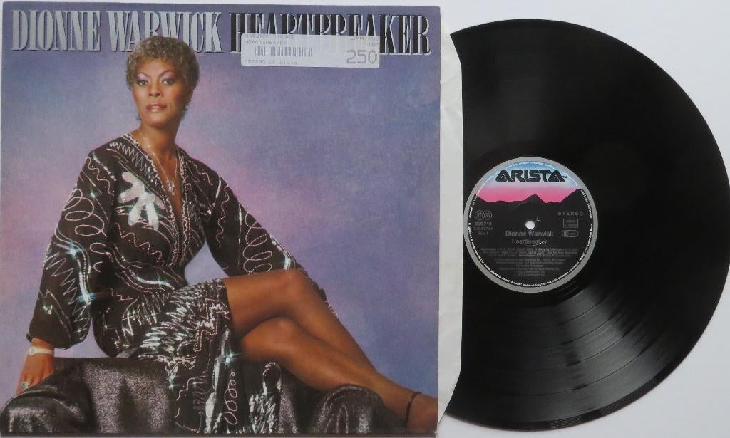 Dionne Warwick - Heartbreaker. Lp, Enlèvement ou Envoi, Utilisé, 12 pouces, Soul, Nu Soul ou Neo Soul
